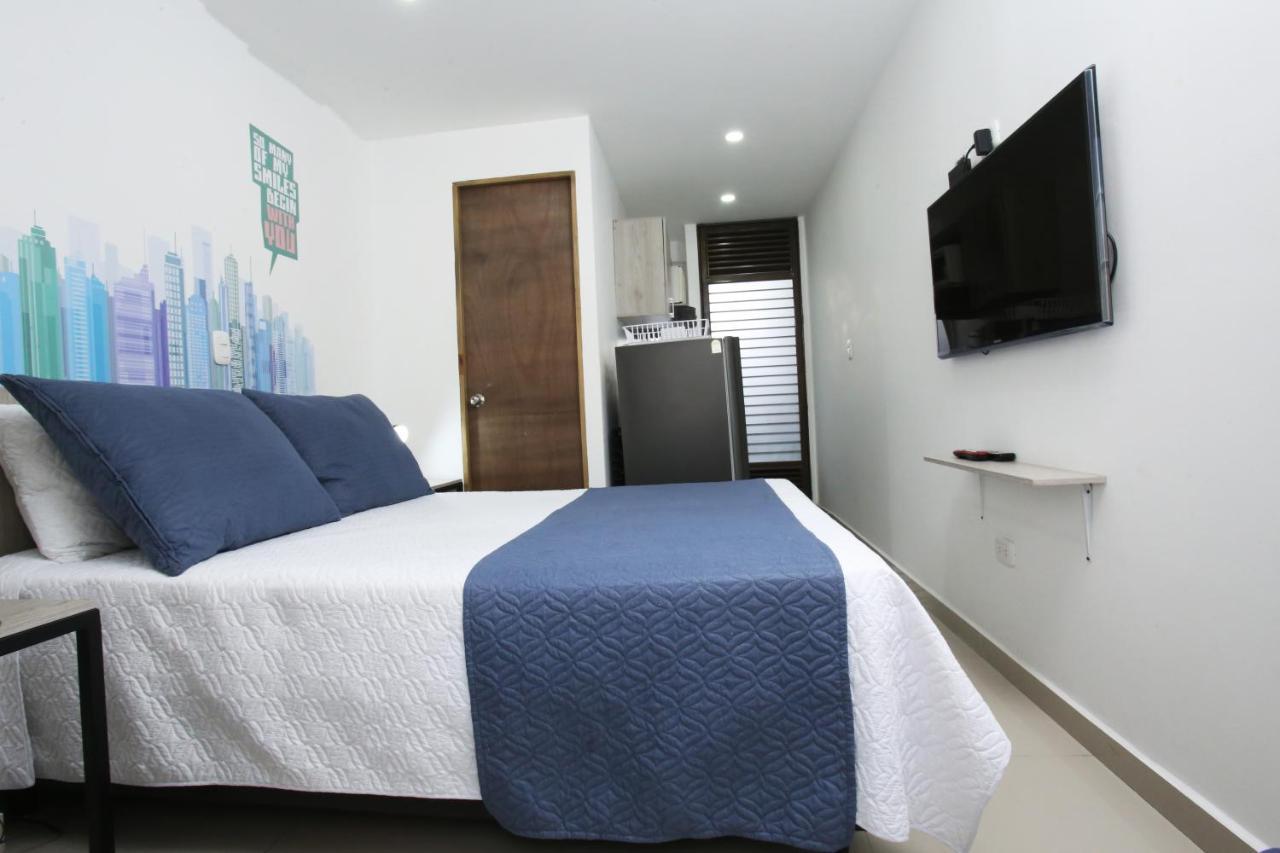 New Studio Apartment For Two Medellín Dış mekan fotoğraf